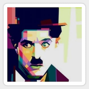 Actor Charlie Chaplin Magnet